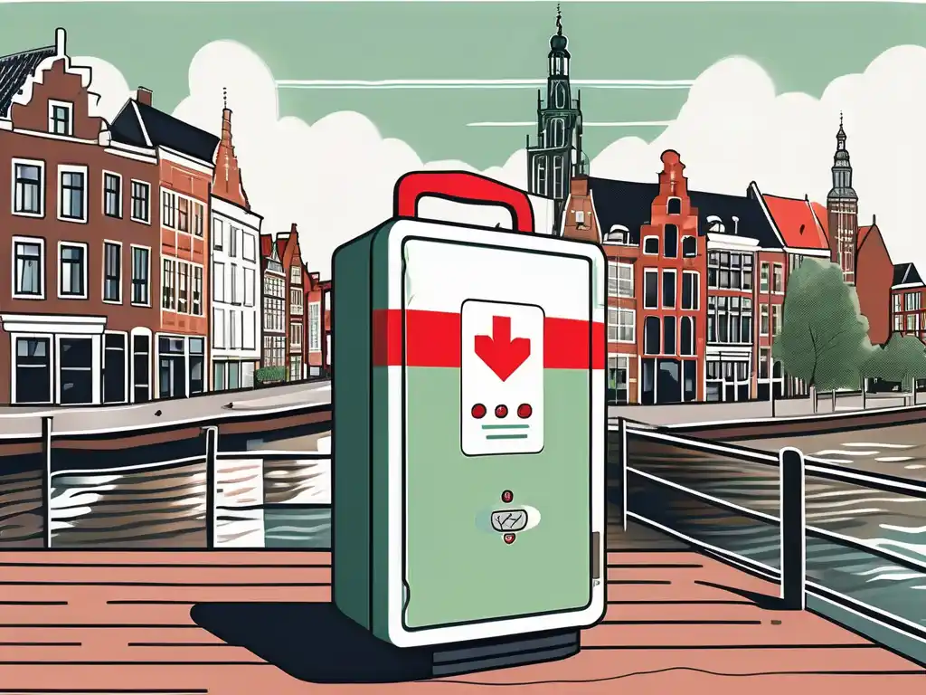 Hero van Alles over AED in Groningen